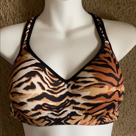 PINK Victoria's Secret Other - PINK Victoria’s Secret Yoga Tiger Sports Bra L